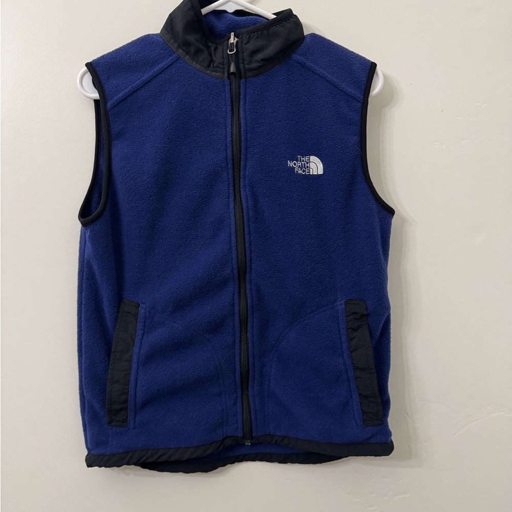 The North Face fleece vest kids Size Large